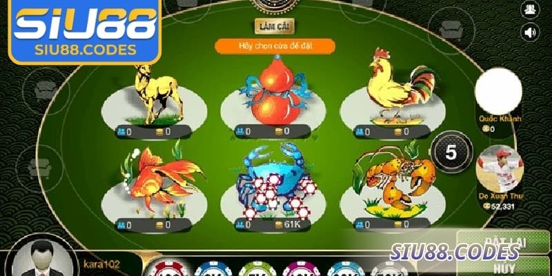 Bầu Cua Siu88 – Trải Nghiệm Trực Tuyến Hấp Dẫn Và Thú Vị 2 Hướng dẫn cách chơi bầu cua Siu88 đơn giản, hiệu quả và dễ hiểu